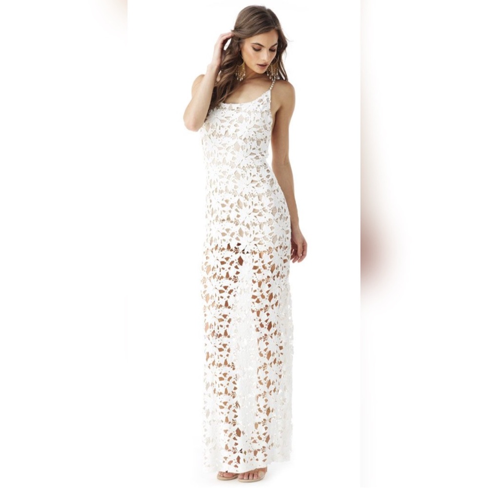 NWT Sky Lace Maxi